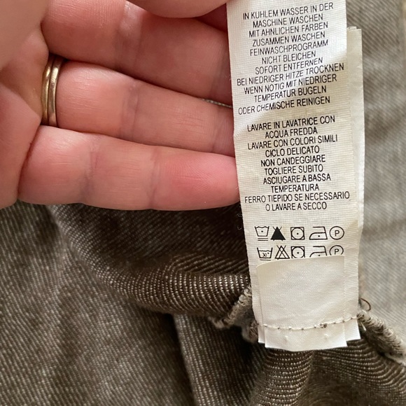 Kensie Linen Cotton Collar Cowl Neck Sleeveless Dress XS - Picture 10 of 15